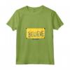 HapTiger Believe Sign Maglietta con Collo a V - Officially Licensed American Sports Comedy-Drama TV Series Apparel
