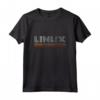 T-shirt Linux Os con Logo Classico Graffiato - Cool Computer Maglietta per Appassionati di Informatica - Ideale per Regali per Natale o Compleanno