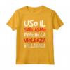 Magliette Uomo Divertenti - Maglietta Uso il Sarcasmo Violenza Illegale con Scritte Ironiche - Ideale Regalo Compleanno (Marca HapTiger)