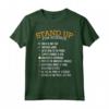 Stand Up For Science - Maglietta Cambiamento Climatico Fisica Biologia - Regalo Divertente per Amanti della Scienza