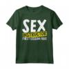Istruttore di Sesso per una Prima Lezione - Free Love Sex Teacher Maglietta - Regalo Divertente per Insegnanti di Sesso