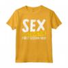 Istruttore di Sesso per una Prima Lezione - Free Love Sex Teacher Maglietta - Regalo Divertente per Insegnanti di Sesso