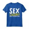 Istruttore di Sesso per una Prima Lezione - Free Love Sex Teacher Maglietta - Regalo Divertente per Insegnanti di Sesso