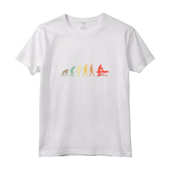 Fisioterapista Evoluzione - Regalo Vintage Maglietta per la Fisioterapia - Ideale per Compleanno o Natale