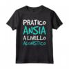 Magliette Manica Corta Divertenti Ansia a Livello Agonistico - T-Shirt Ironica con Scritte Originali e Simpatiche - Idea Regalo Compleanno - Marca HapTiger