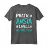 Magliette Manica Corta Divertenti Ansia a Livello Agonistico - T-Shirt Ironica con Scritte Originali e Simpatiche - Idea Regalo Compleanno - Marca HapTiger
