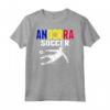 La Maglia degli Amanti del Calcio di Andorra - Supporta la Squadra Nazionale - T-shirt Bandiera Andorra