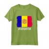 Bandiera di Andorra Maglietta - Leggera e Classica - Ideale per Mostrare il Tuo Amore per Andorra