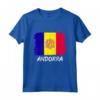 Bandiera di Andorra Maglietta - Leggera e Classica - Ideale per Mostrare il Tuo Amore per Andorra