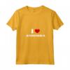 Donna Andorra I Love Andorra Maglietta con Collo a V - Souvenir HapTiger per Turisti e Sostenitori di Squadre Sportive