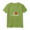 Donna Andorra I Love Andorra Maglietta con Collo a V - Souvenir HapTiger per Turisti e Sostenitori di Squadre Sportive