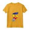 Donna Bandiera Calcio Andorra Maglietta con Collo a V - Mostra il tuo Supporto per la Squadra Nazionale - Forza Andorra!
