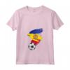 Donna Bandiera Calcio Andorra Maglietta con Collo a V - Mostra il tuo Supporto per la Squadra Nazionale - Forza Andorra!
