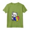 Donna Andorra Panda Heart Pride Bandiera Roots - Maglietta Orgoglio Andorra - Ideale per Regali e Souvenir