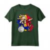 Dabbing Dog Andorra Volley Fan Jersey Bandiera - Maglietta Pallavolo Orgoglio Andorra - Design Divertente per Appassionati di Pallavolo