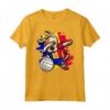 Dabbing Dog Andorra Volley Fan Jersey Bandiera - Maglietta Pallavolo Orgoglio Andorra - Design Divertente per Appassionati di Pallavolo