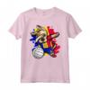 Dabbing Dog Andorra Volley Fan Jersey Bandiera - Maglietta Pallavolo Orgoglio Andorra - Design Divertente per Appassionati di Pallavolo
