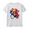Dabbing Dog Andorra Volley Fan Jersey Bandiera - Maglietta Pallavolo Orgoglio Andorra - Design Divertente per Appassionati di Pallavolo