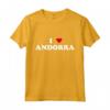 Country Heart Pride - Funny I Love Andorra Maglietta - Perfect for Holidays and Events - Unique Andorra Apparel for Men and Women