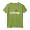 Country Heart Pride - Funny I Love Andorra Maglietta - Perfect for Holidays and Events - Unique Andorra Apparel for Men and Women