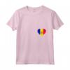 Donna Andorra Bandiera Cuore Love Maglietta con Collo a V - Ideale per Regali Patriottici e Viaggi in Andorra