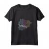 Donna Andorra Paese Maglietta con Collo a V - Design Floreale Mandala - Ideale per gli Amanti dei Viaggi e di Andorra