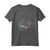 Donna Andorra Paese Maglietta con Collo a V - Design Floreale Mandala - Ideale per gli Amanti dei Viaggi e di Andorra