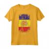HapTiger - Bandiera Paese Andorra Maglietta Souvenir in Stile Grunge - Ideale per Viaggiatori e Collezionisti