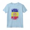 HapTiger - Bandiera Paese Andorra Maglietta Souvenir in Stile Grunge - Ideale per Viaggiatori e Collezionisti