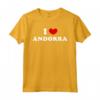 Amo Andorra Maglietta - Design Classico Vintage - Esprimi il tuo Amore per Andorra