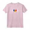 Cuore Pulsante per l'Andorra - Maglietta Bandiera Andorra - Regalo Patriotico per Amici di Andorra