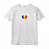 Cuore Pulsante per l'Andorra - Maglietta Bandiera Andorra - Regalo Patriotico per Amici di Andorra