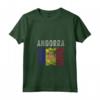 Bandiera Andorra Distressed - Maglietta Uomo Donna Bambini - Mostra il tuo Orgoglio con la Bandiera di Andorra