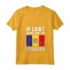Donna Andorra Flag Souvenir - Maglietta con Collo a V 'Se perso mandami in Andorra' per Amanti di Andorra o come Souvenir