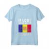 Donna Andorra Flag Souvenir - Maglietta con Collo a V 'Se perso mandami in Andorra' per Amanti di Andorra o come Souvenir