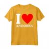 Maglietta I Love Andorra - I Heart Andorra - Mostra il tuo amore per Andorra con design audace e vivace