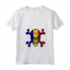 Donna Andorra Skull Pride Bandiera Andorra Roots Souvenir - Maglietta Collo a V - Ideale per Mostrare il Tuo Orgoglio Andorra