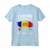 Bandiera Andorra Appelle et Je Dois Partir - Maglietta Drapeau de Andorra - Idee Cadeau Maillot pour Voyageurs