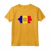 Bandiera Andorra Andorra Maglietta - Ideale come Regalo per le Radici di Andorra - Leggera e con Taglio Classico