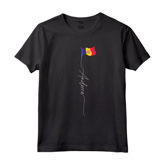 Bandiera di Andorra - Maglietta patriottica vintage per Espatriati Andorrani e Viaggiatori - Mostra il tuo Amore per Andorra!