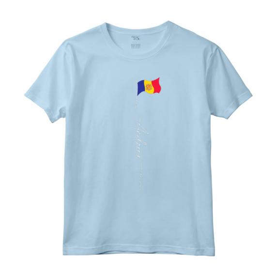 Bandiera di Andorra - Maglietta patriottica vintage per Espatriati Andorrani e Viaggiatori - Mostra il tuo Amore per Andorra!