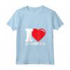Donna Bandiera a Cuore I Love Andorra - Maglietta Vintage del Patriot Andorrano - Ideale per il Giorno dell'Indipendenza