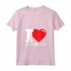 Donna Bandiera a Cuore I Love Andorra - Maglietta Vintage del Patriot Andorrano - Ideale per il Giorno dell'Indipendenza