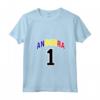 Donna Bandiera Andorra One Maglietta con Collo a V - Mostra il Tuo Amore per Andorra con Stile