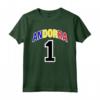 Bandiera Andorra One Maglietta - Mostra il tuo Amore e Orgoglio per Andorra con Stile - Ideale per Uomini, Donne e Bambini