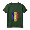 Donna Andorra Lion Pride Bandiera Roots Souvenir Maglietta con Collo a V - Ideale per Mostrare il tuo Amore per il Popolo di Andorra