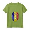 Donna Andorra Lion Pride Bandiera Roots Souvenir Maglietta con Collo a V - Ideale per Mostrare il tuo Amore per il Popolo di Andorra