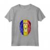 Donna Andorra Lion Pride Bandiera Roots Souvenir Maglietta con Collo a V - Ideale per Mostrare il tuo Amore per il Popolo di Andorra