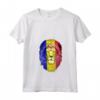 Donna Andorra Lion Pride Bandiera Roots Souvenir Maglietta con Collo a V - Ideale per Mostrare il tuo Amore per il Popolo di Andorra