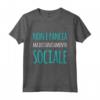 Non è Pancia Ma Distanziamento Sociale - Simpatica e Divertente Maglietta per Uomo e Donna - Regalo Ironico per Occasioni Speciali